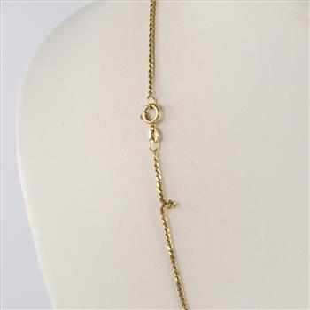 18kt Gold Serpentine Chain Necklace