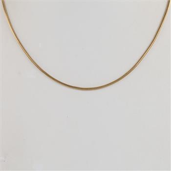 18kt Gold Snake Chain Necklace