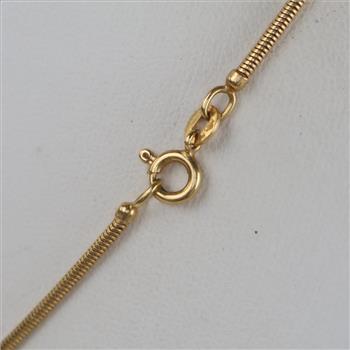 18kt Gold Snake Chain Necklace