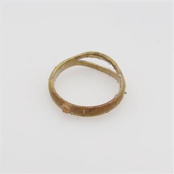 18kt Gold Textured Ring