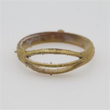 18kt Gold Textured Ring