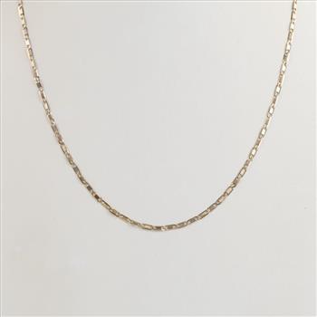 18kt Gold Two-tone Mariner Chain Necklace
