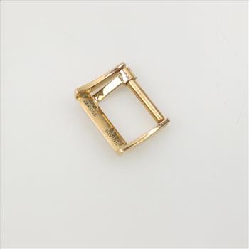 18kt Gold Watch Buckle