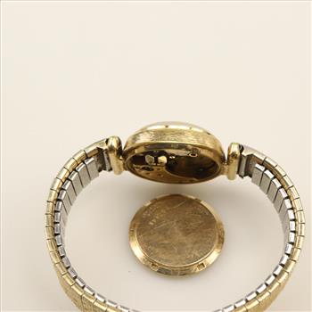 18kt GP Bulova Accutron Vintage Watch