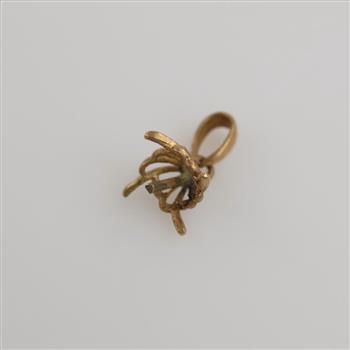 18kt GP Pendant Mount