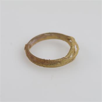 18kt GP Ring