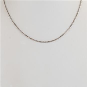 18kt White Gold Chain
