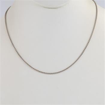 18kt White Gold Chain