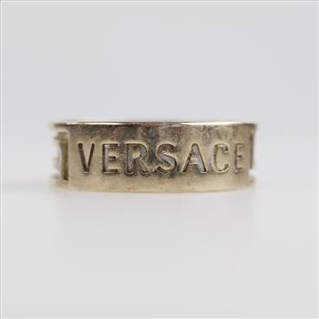 18kt White Gold Versace Ring