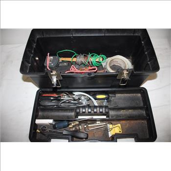19 Inch Tool Box With Tools