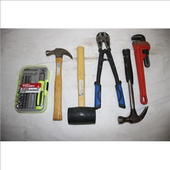 19 Inch Tool Box With Tools