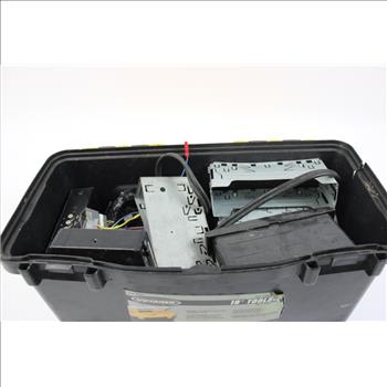 19: Voyager Tool Box With Car Radios And Wiring