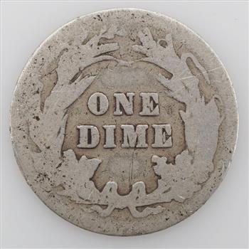 1902 US Barber Silver Dime