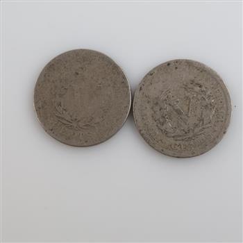 1903 & 1906 Liberty Head Nickel, 2 Pieces