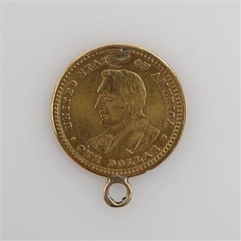 1904 Lewis & Clark Exposition Classic Gold Commemorative One Dollar Coin