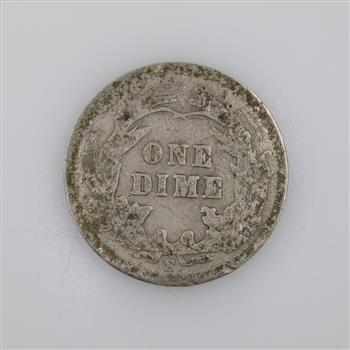 1906 US Barber Silver Dime