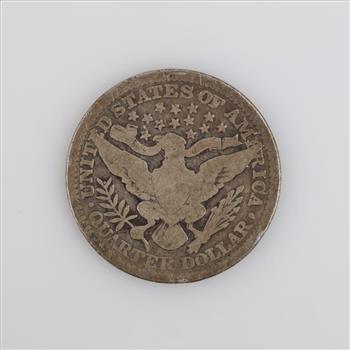 1914 Barber Silver Quarter