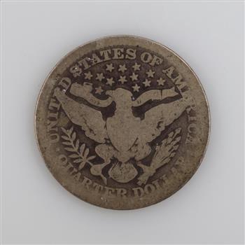 1914 Barber Silver Quarter