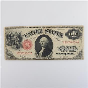 1917 US $1 Large Note, Fr. 39