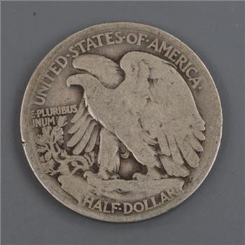 1917 Walking Liberty Silver Half Dollar