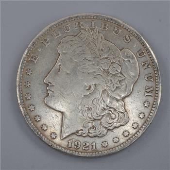 1921- S  Morgan Silver Dollar