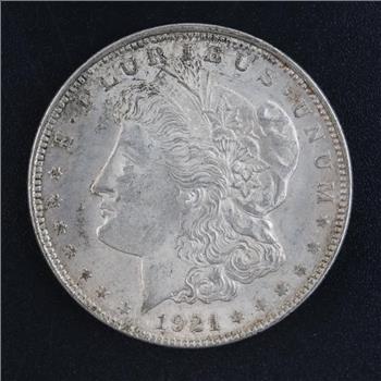 1921 US Morgan Silver Dollar