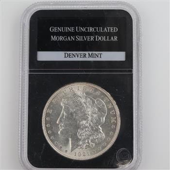 1921-D Morgan Silver Dollar