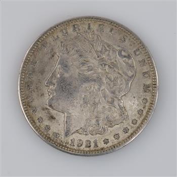 1921-D US Morgan Silver Dollar
