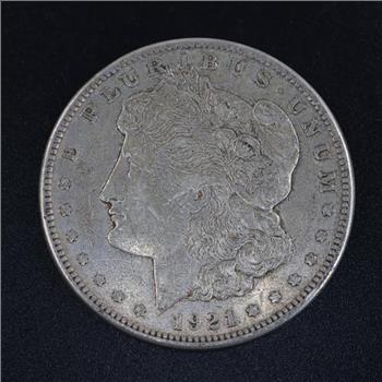 1921-S  Morgan Silver Dollar