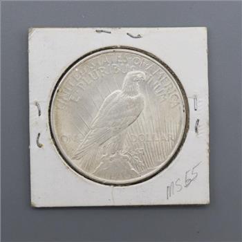 1922 Peace Silver Dollar