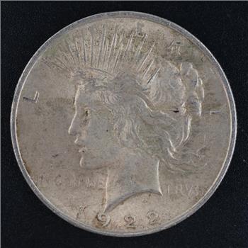 1922 Peace Silver Dollar