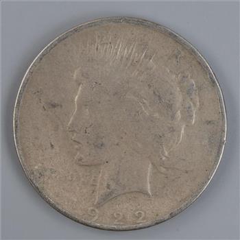 1922 Peace Silver Dollar