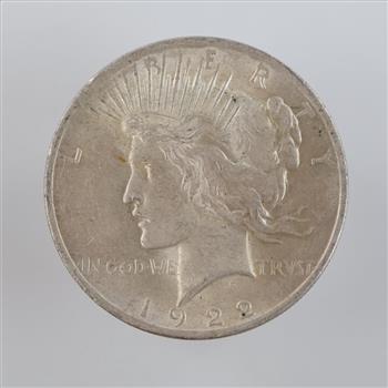 1922 Peace Silver Dollar