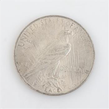 1922 Peace Silver Dollar