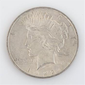 1922 Peace Silver Dollar