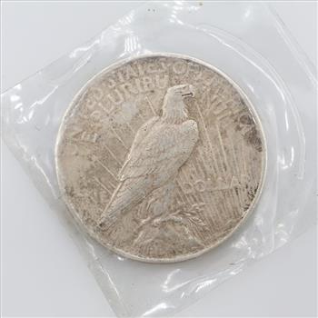1922 Peace Silver Dollar