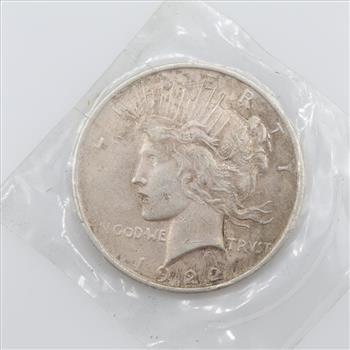 1922 Peace Silver Dollar