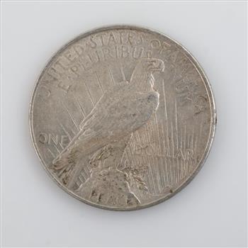 1922 US Peace Silver Dollar