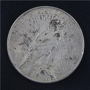 1922 US Peace Silver Dollar