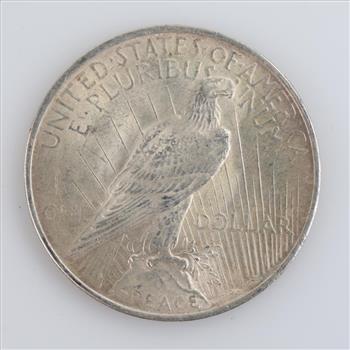 1922 US Peace Silver Dollar