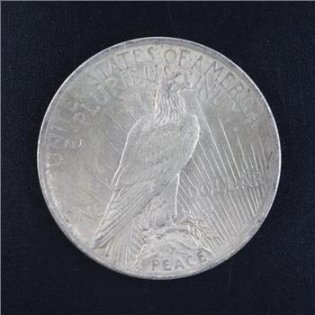 1922 US Peace Silver Dollar