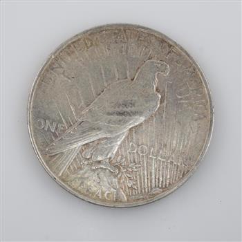 1922-D US Peace Silver Dollar