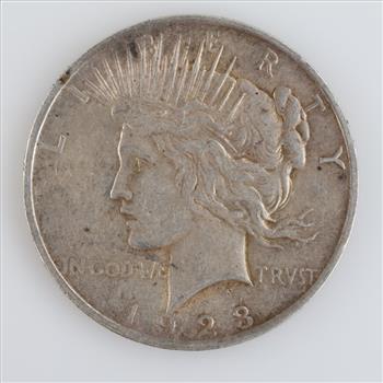 1923 US Peace Silver Dollar