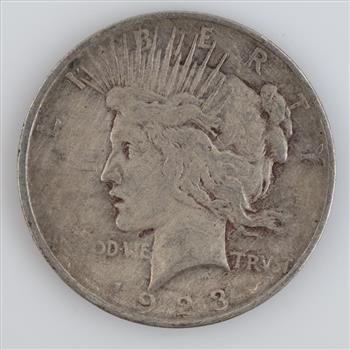 1923-D Peace Silver Dollar