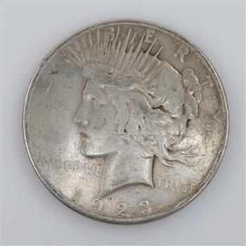 1923-S  Peace Silver Dollar