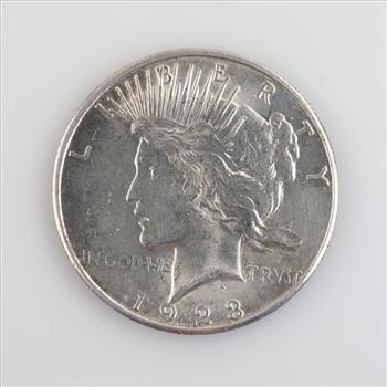 1923-S US Peace Silver Dollar
