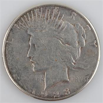 1923-S US Peace Silver Dollar