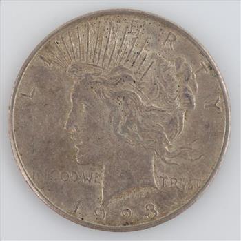 1923-S US Peace Silver Dollar