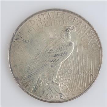 1924 Peace Silver Dollar