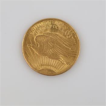 1924 Saint-Gaudens Double Eagle Fine Gold $20 Coin